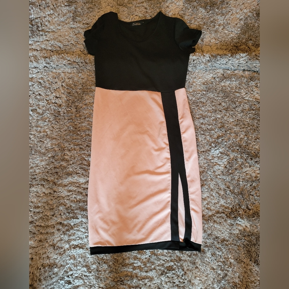 Colorblock dress
